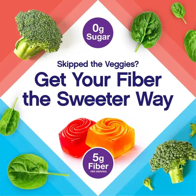 Sugar-Free Fiber Gummies – Digestive Health & Regularity Support
