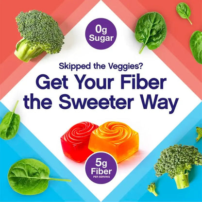 Sugar-Free Fiber Gummies – Digestive Health & Regularity Support