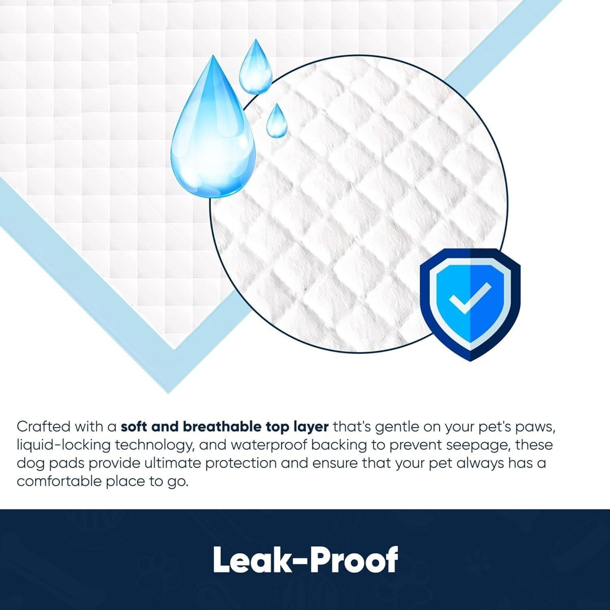 13×18" Super Absorbent Puppy Pads – Leak-Proof Dog Training Pads