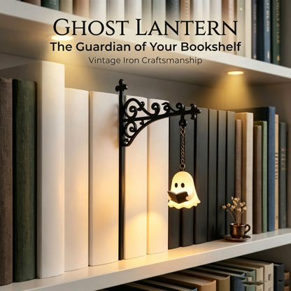 Enchanted Library Lantern – 4 Designs, Warm LED Bookshelf Décor Light