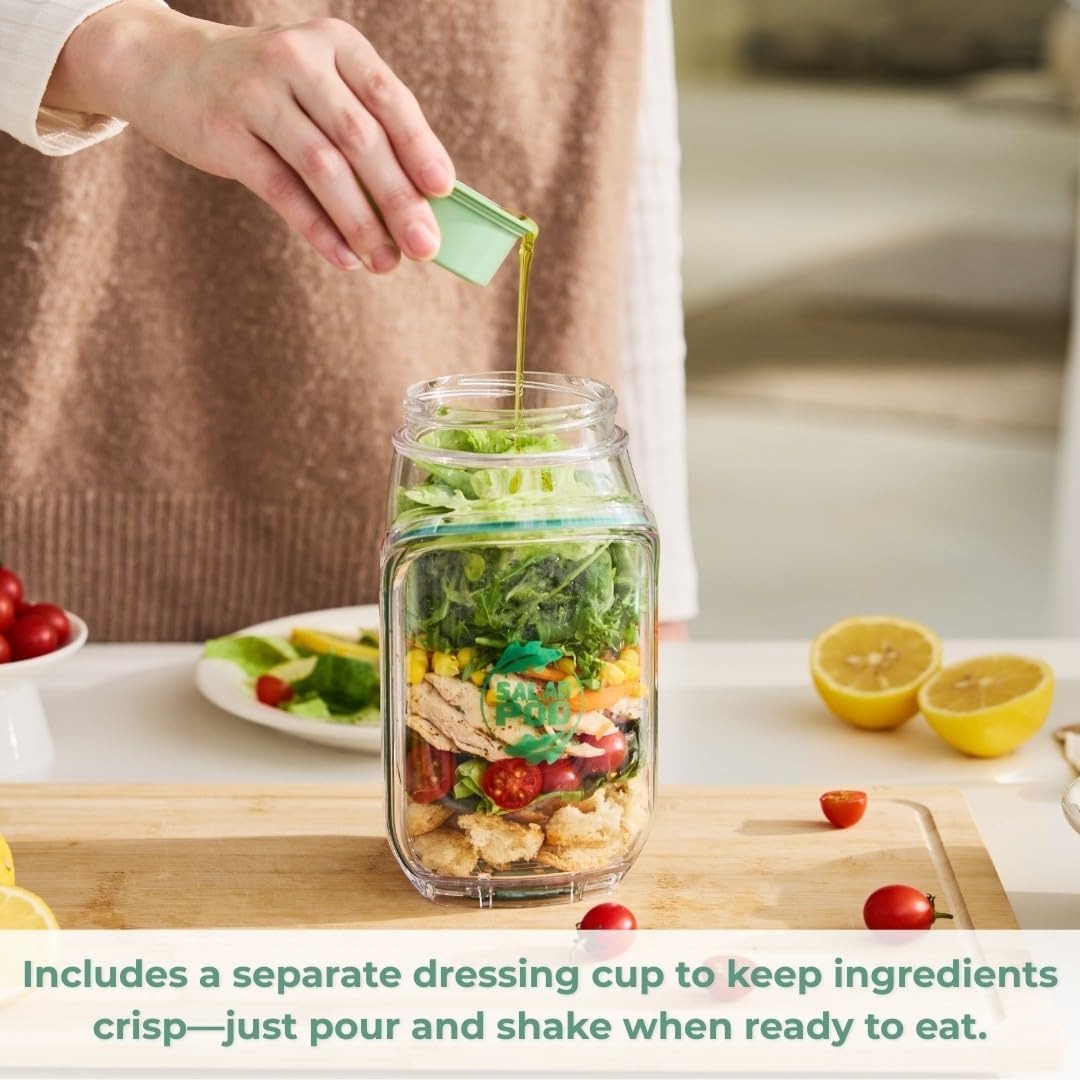The Original Salad Pod — The Smarter, Fresher, On-The-Go Salad System
