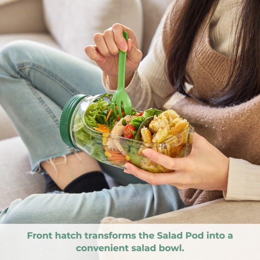 The Original Salad Pod — The Smarter, Fresher, On-The-Go Salad System