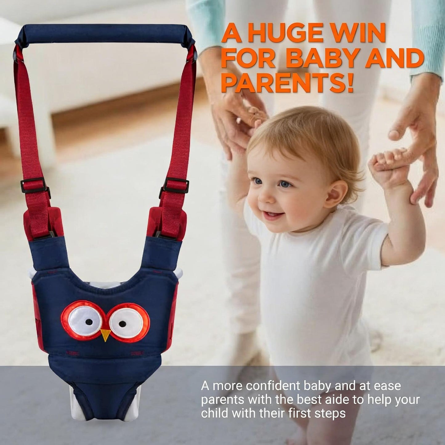 Toddler Walking Harness – 7-24 Months, Summer/Winter