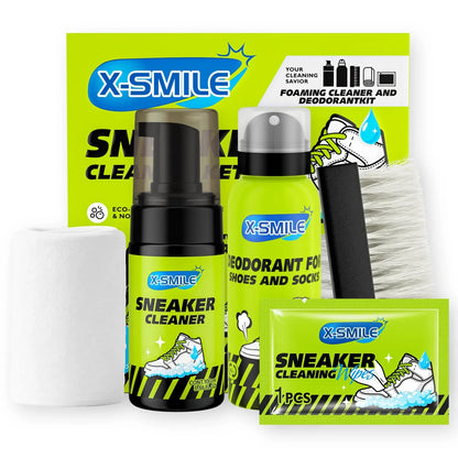 Complete Shoe Care Kit – Dry Cleaner, Stain Wipes, Basketball Shoe Cleaner & Brushes
