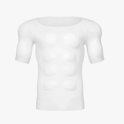 Men's Seamless Muscle-Enhancing T-Shirt – Instant Definition