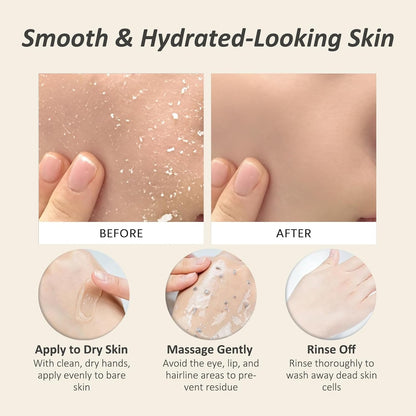 Triple Enzyme Green Tea Exfoliating Peel Gel for Smooth Skin