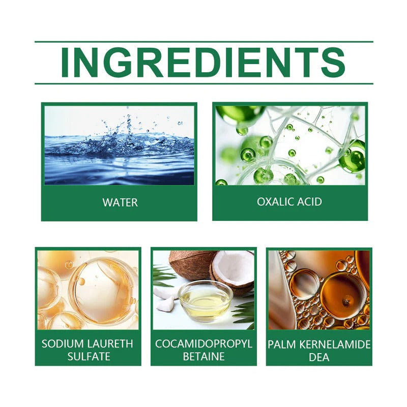 Molecular Rust Remover: Oxalic Acid Bathroom Cleaner – Dissolves Rust & Stains Instantly
