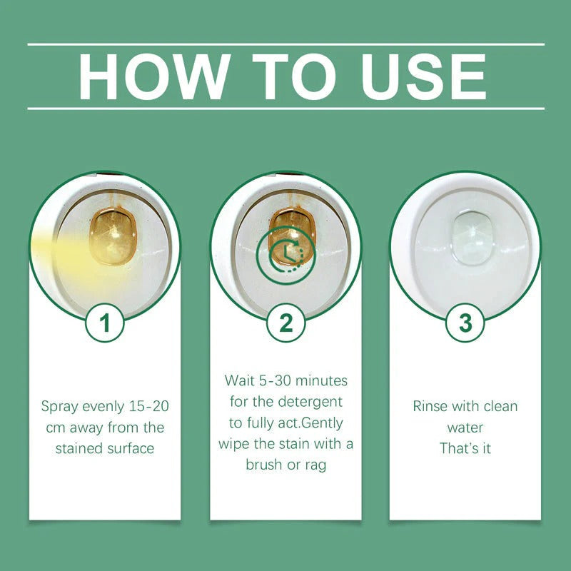 Molecular Rust Remover: Oxalic Acid Bathroom Cleaner – Dissolves Rust & Stains Instantly