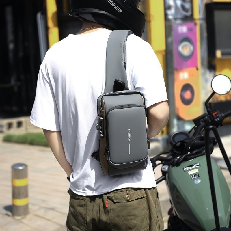 ProLock Anti-Theft Chest Bag – Combination Lock, Oxford Sling Pack