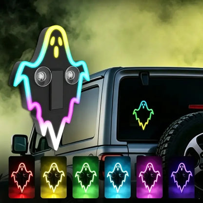 Halloween Solar Neon Car Light – Buy 1 Get 1 Free🔥Solar & USB, Wireless LED Decor