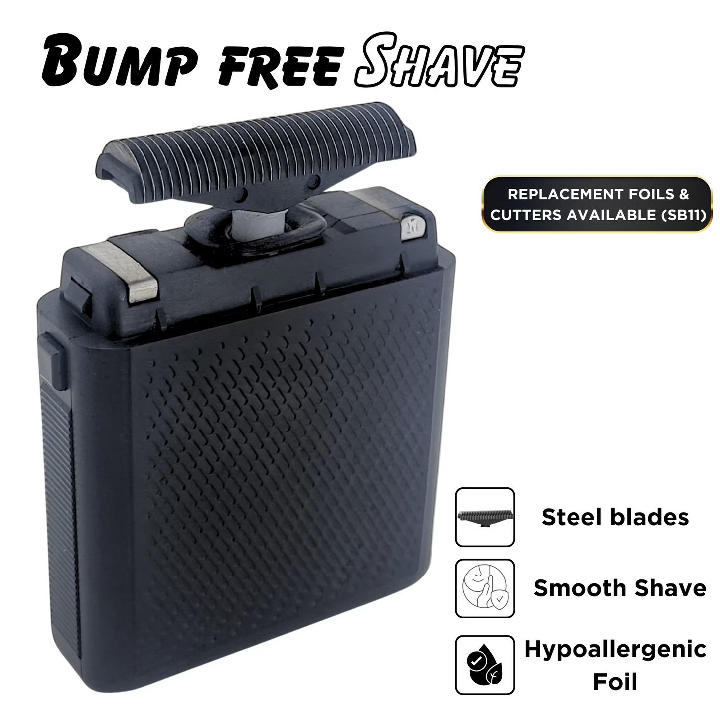 Solo Single Foil Shaver – Pocket-Sized USB-C Rechargeable Mini Razor