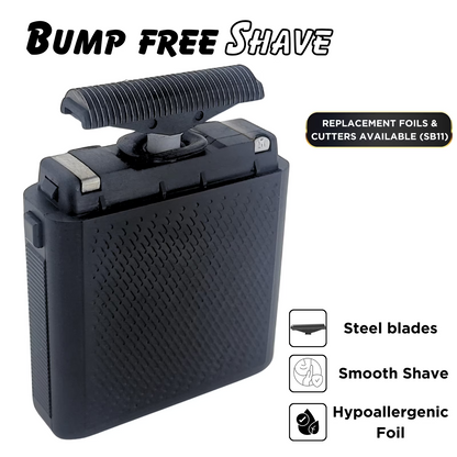 Solo Single Foil Shaver – Pocket-Sized USB-C Rechargeable Mini Razor