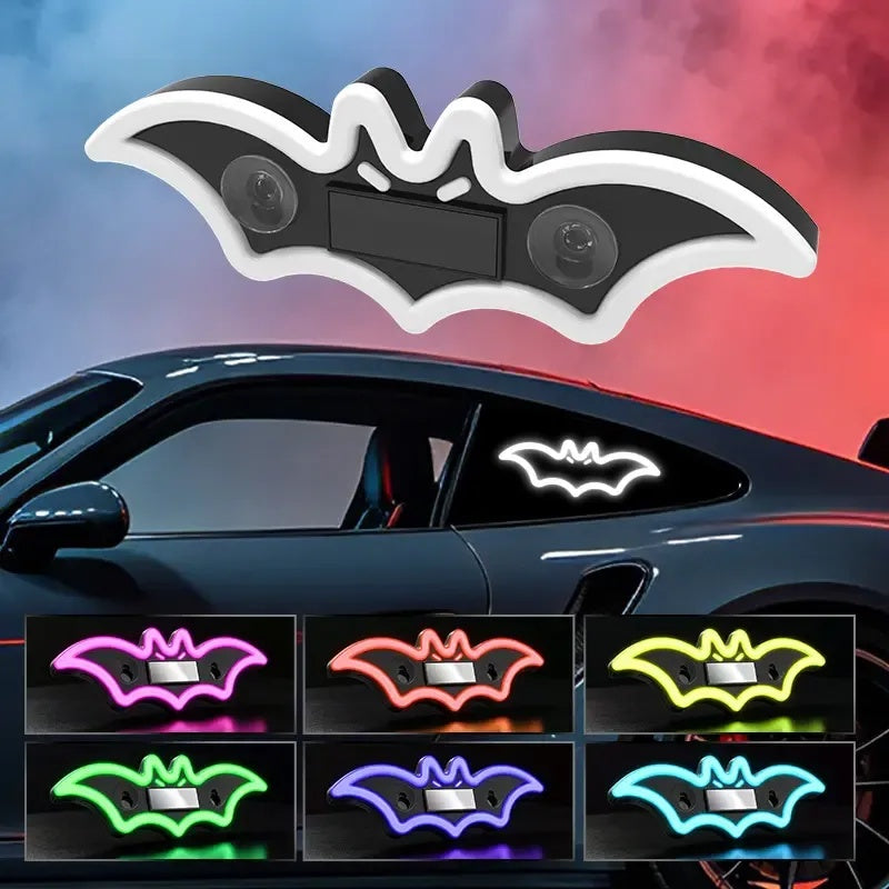 Halloween Solar Neon Car Light – Buy 1 Get 1 Free🔥Solar & USB, Wireless LED Decor