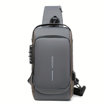 ProLock Anti-Theft Chest Bag – Combination Lock, Oxford Sling Pack