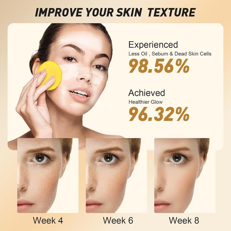 Gentle Acid Cleansing Pads – 20pk Daily Exfoliating Facial Treatment