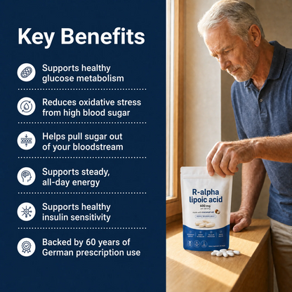 R-Alpha Lipoic Acid 600mg – Pure R-Form Softgels