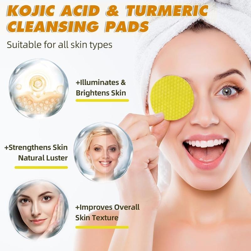 Gentle Acid Cleansing Pads – 20pk Daily Exfoliating Facial Treatment