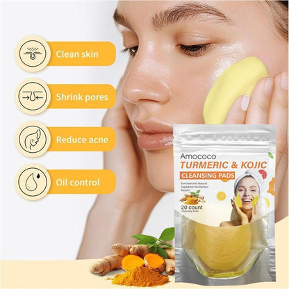 Gentle Acid Cleansing Pads – 20pk Daily Exfoliating Facial Treatment