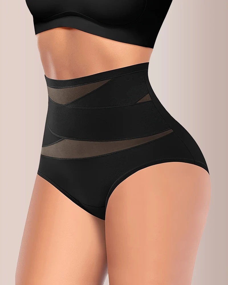 High-Waisted Cotton Shapewear Panty – Firm Control, Sizes XS-3XL