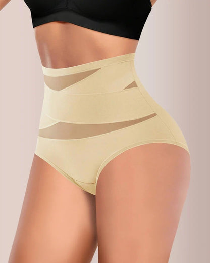 High-Waisted Cotton Shapewear Panty – Firm Control, Sizes XS-3XL