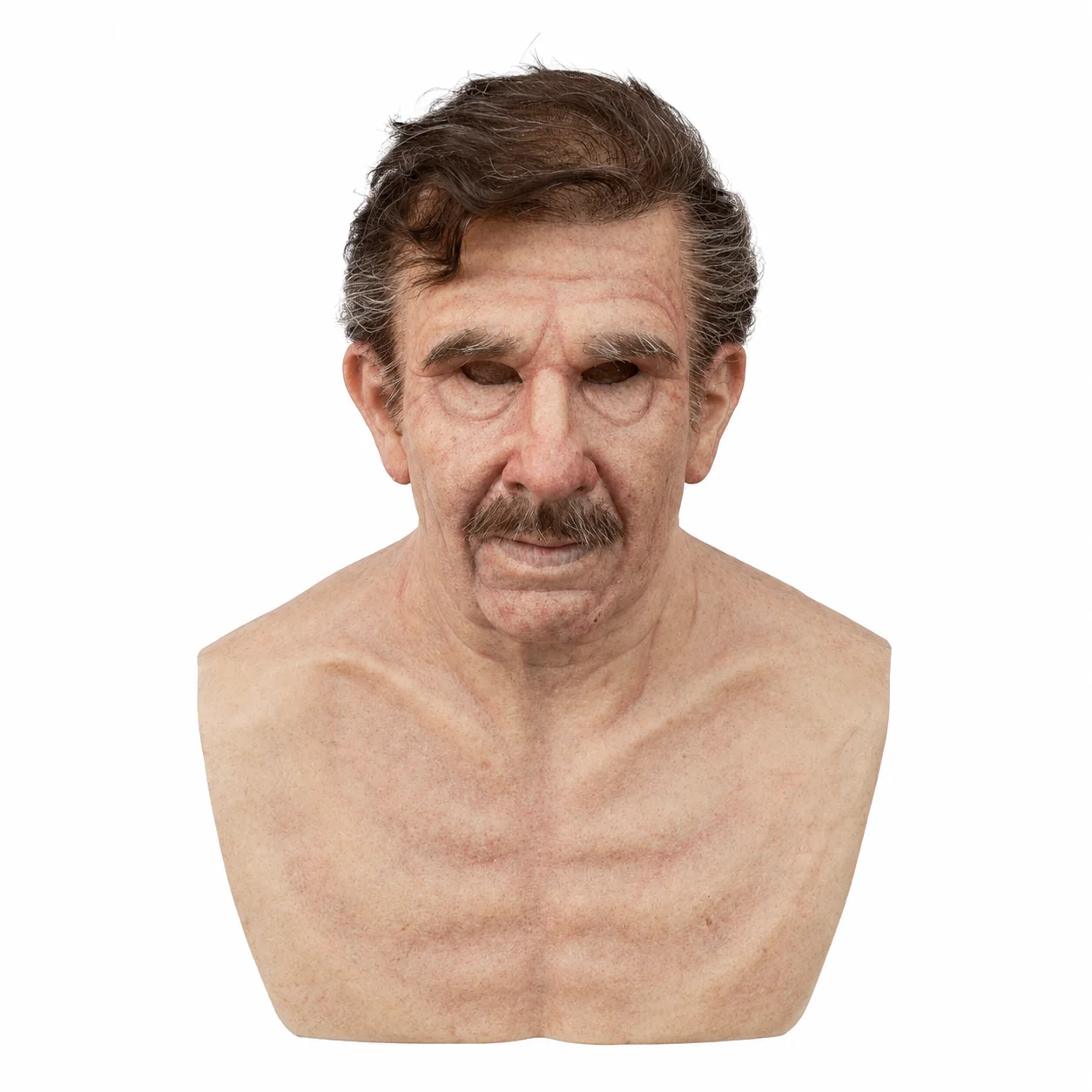Halloween Old Man Mask – Realistic Latex Full Head Costume Mask