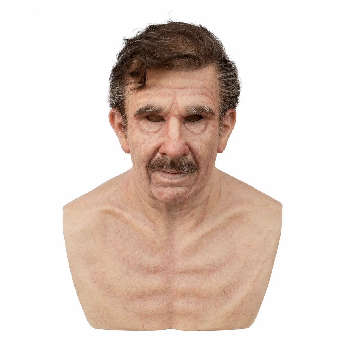 Halloween Old Man Mask – Realistic Latex Full Head Costume Mask