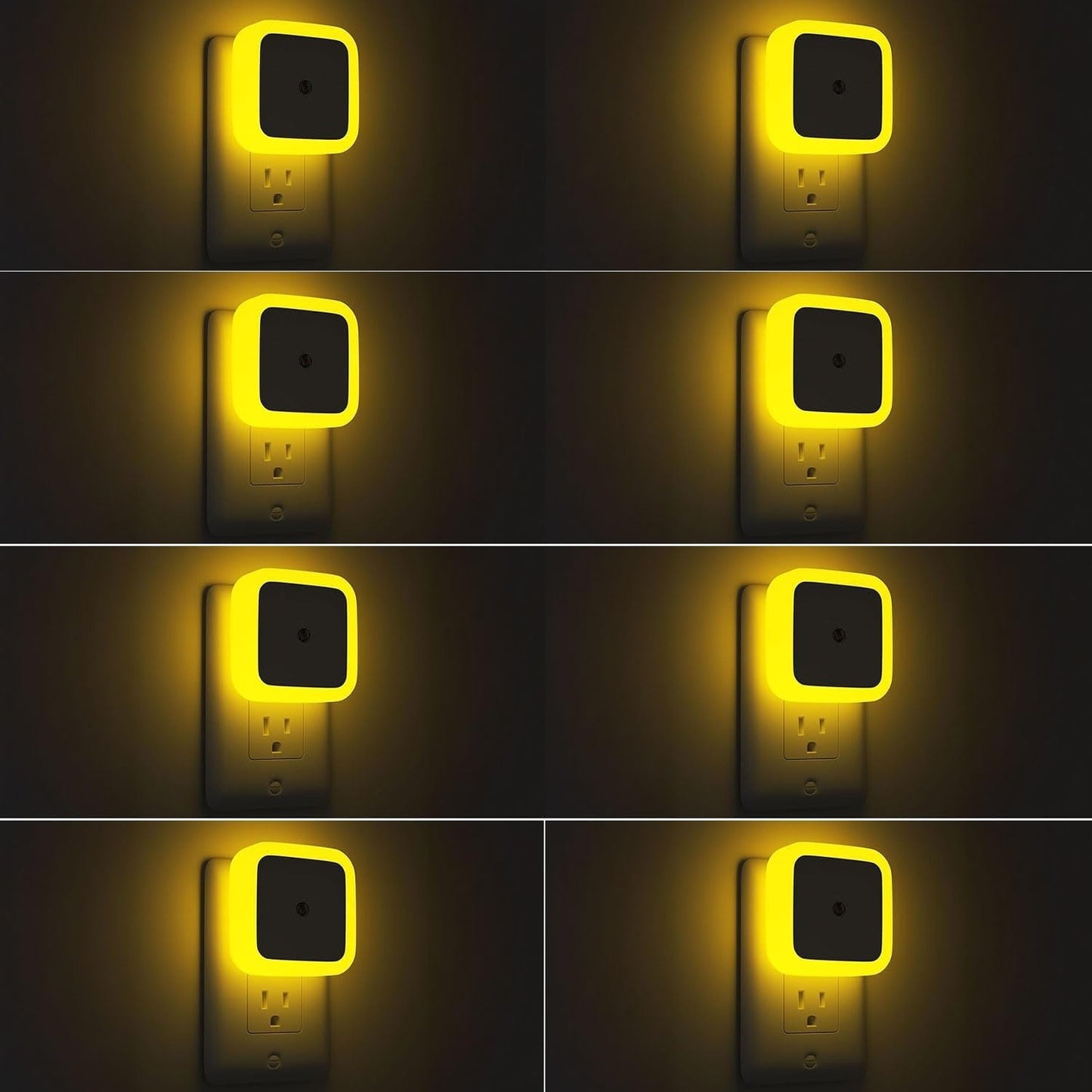Plug-In Night Lights – Gentle LED Illumination for Home