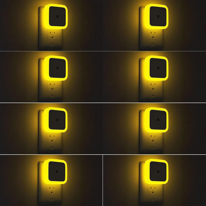 Plug-In Night Lights – Gentle LED Illumination for Home
