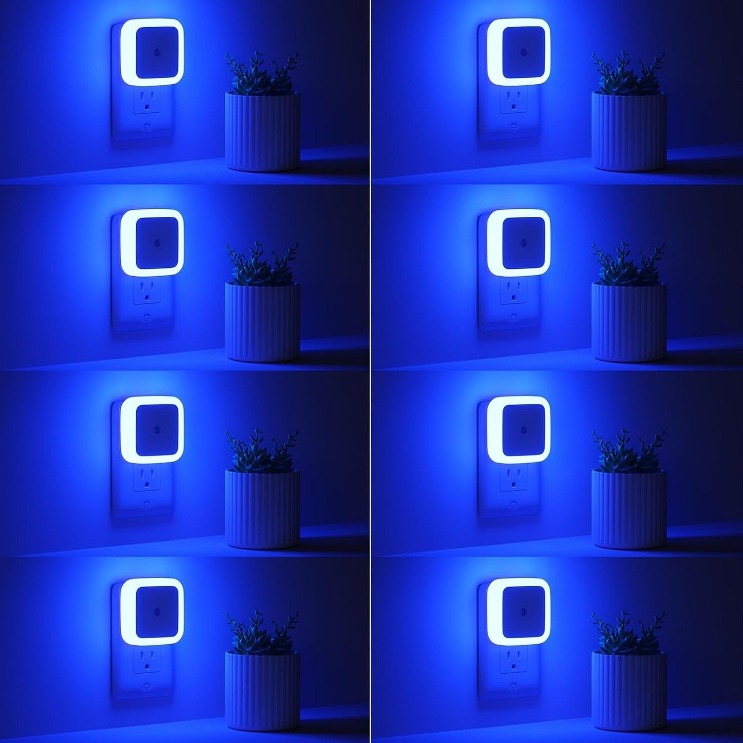 Plug-In Night Lights – Gentle LED Illumination for Home