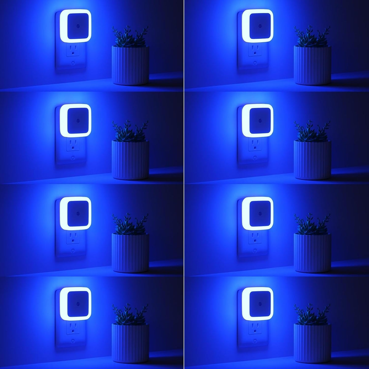 Plug-In Night Lights – Gentle LED Illumination for Home