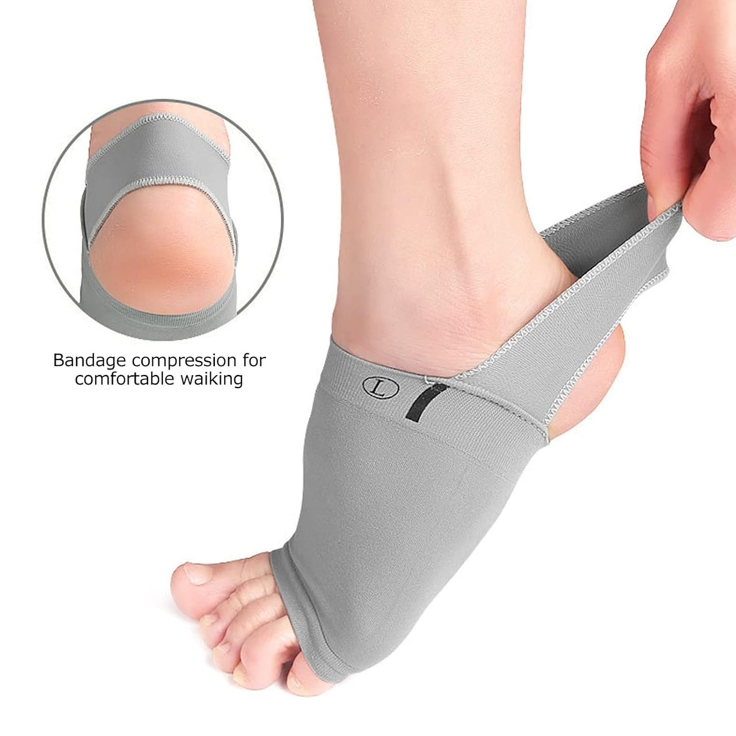 Arch Support Socks with Gel Pads for Plantar Fasciitis