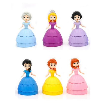 Princess Prefilled Easter Eggs Surprise Toy Basket Stuffers for Girls 6/12 Pack