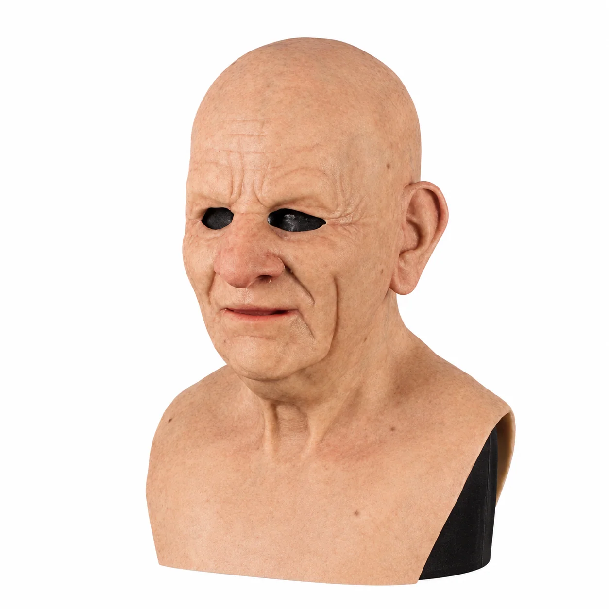 Halloween Old Man Mask – Realistic Latex Full Head Costume Mask