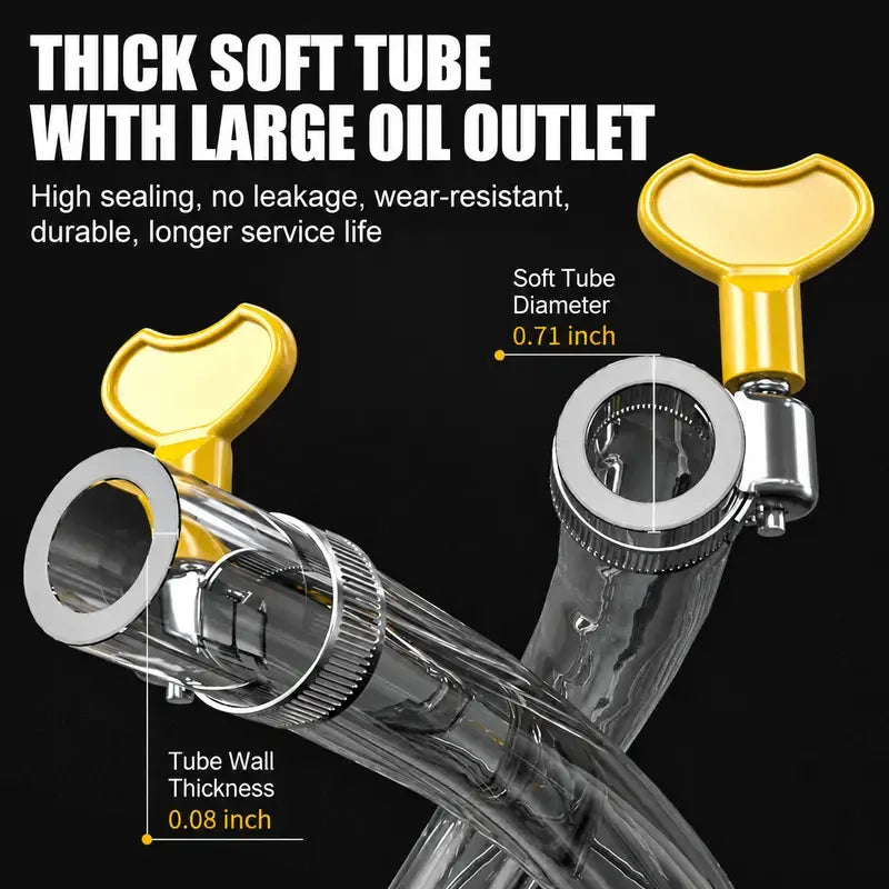 Manual Siphon Pump Kit – Fast Liquid Transfer with 1M Hose
