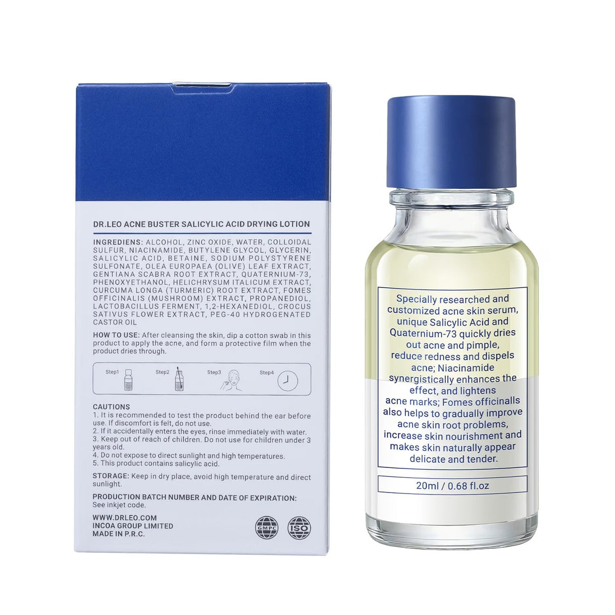 Drying Lotion Acne Spot Treatment – 1.8% Salicylic Acid
