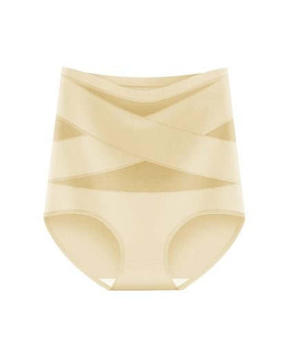 High-Waisted Cotton Shapewear Panty – Firm Control, Sizes XS-3XL