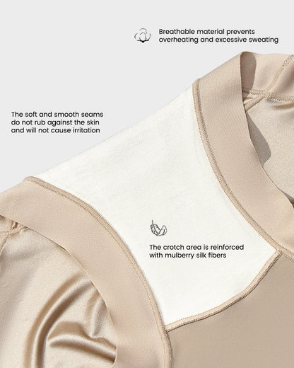 High-Waisted Cotton Shapewear Panty – Firm Control, Sizes XS-3XL