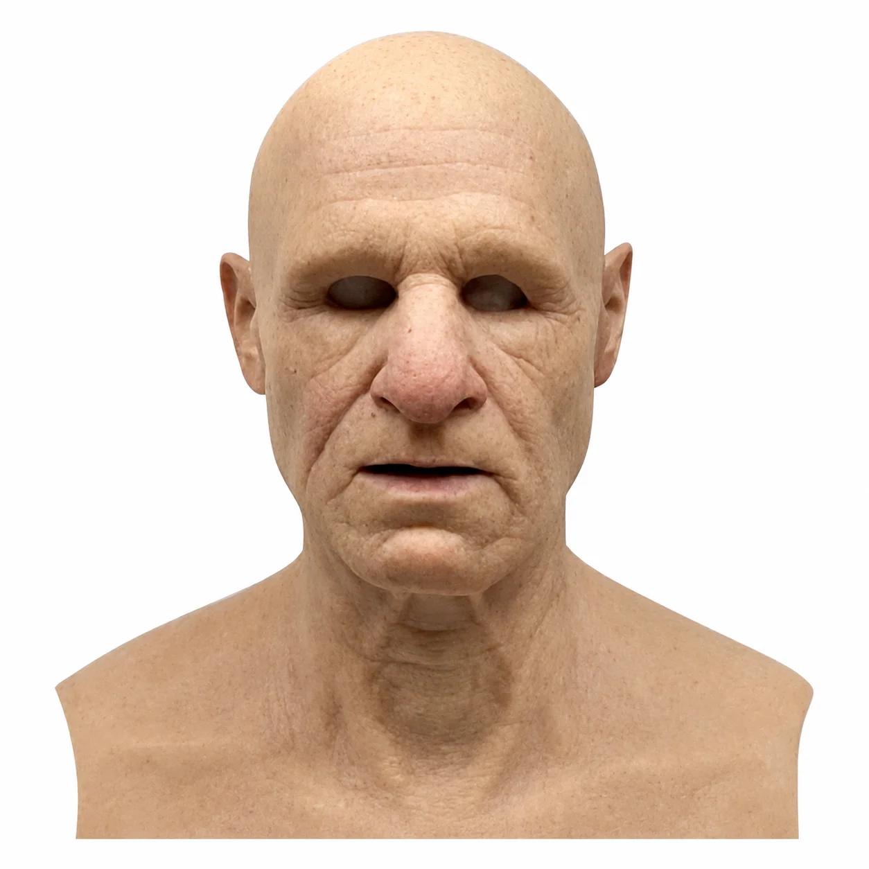Halloween Old Man Mask – Realistic Latex Full Head Costume Mask