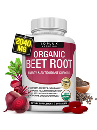 Organic Beet Root (90 Tablets)