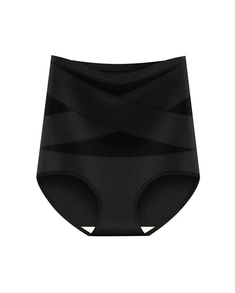 High-Waisted Cotton Shapewear Panty – Firm Control, Sizes XS-3XL
