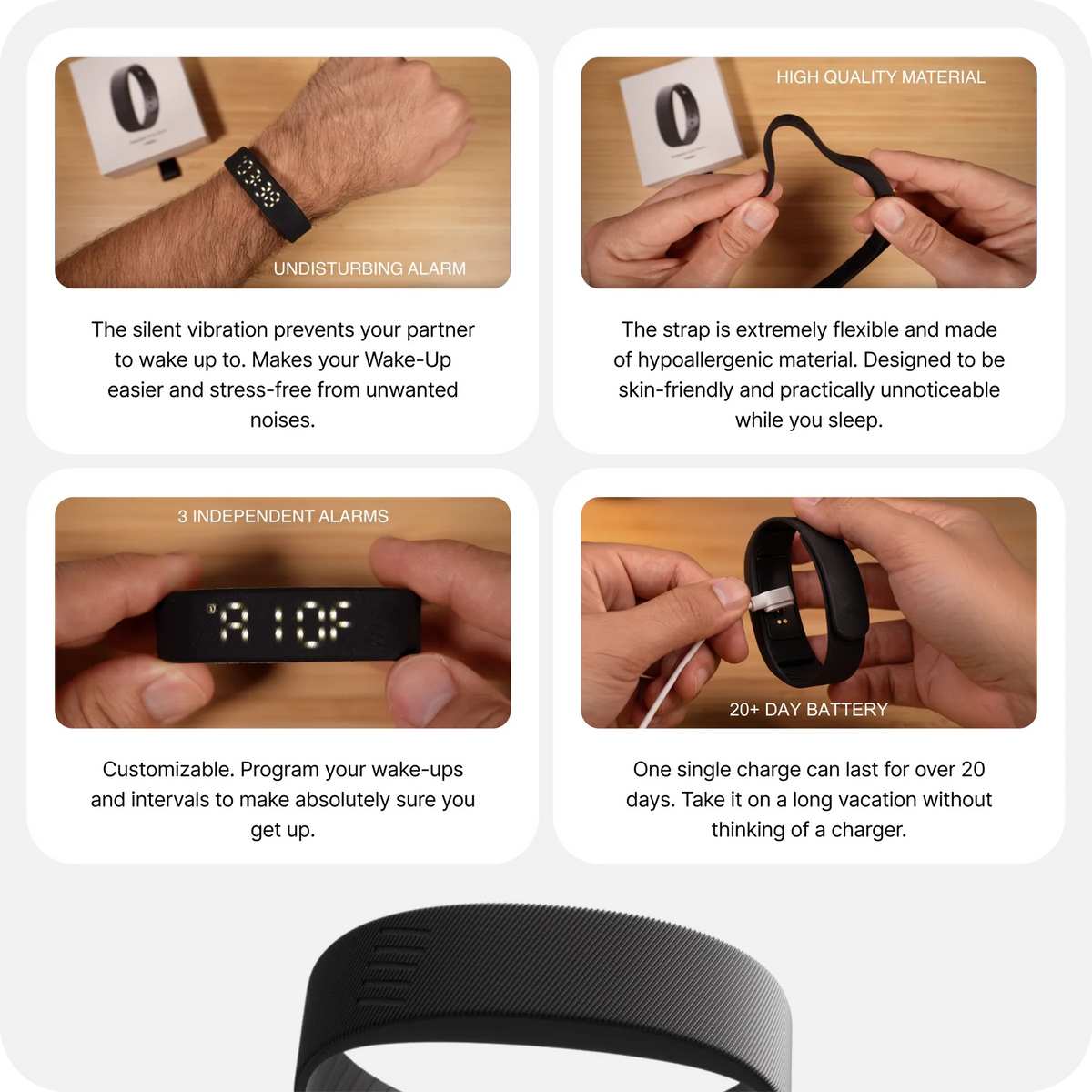 Premium Wrist Alarm – A Gentle Wake-Up Solution for ADHD & Autistic Kids