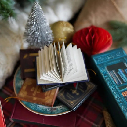 2026 Mini Book Advent Calendar – 24 Christmas Ornaments for Book Lovers