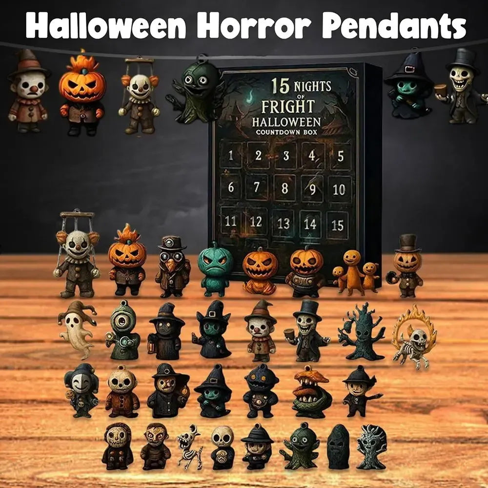 2026 Halloween Countdown Blindbag Set – 15 or 31 Nights of Fright