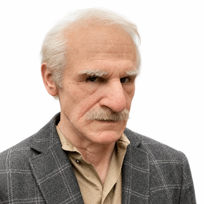 Halloween Old Man Mask – Realistic Latex Full Head Costume Mask