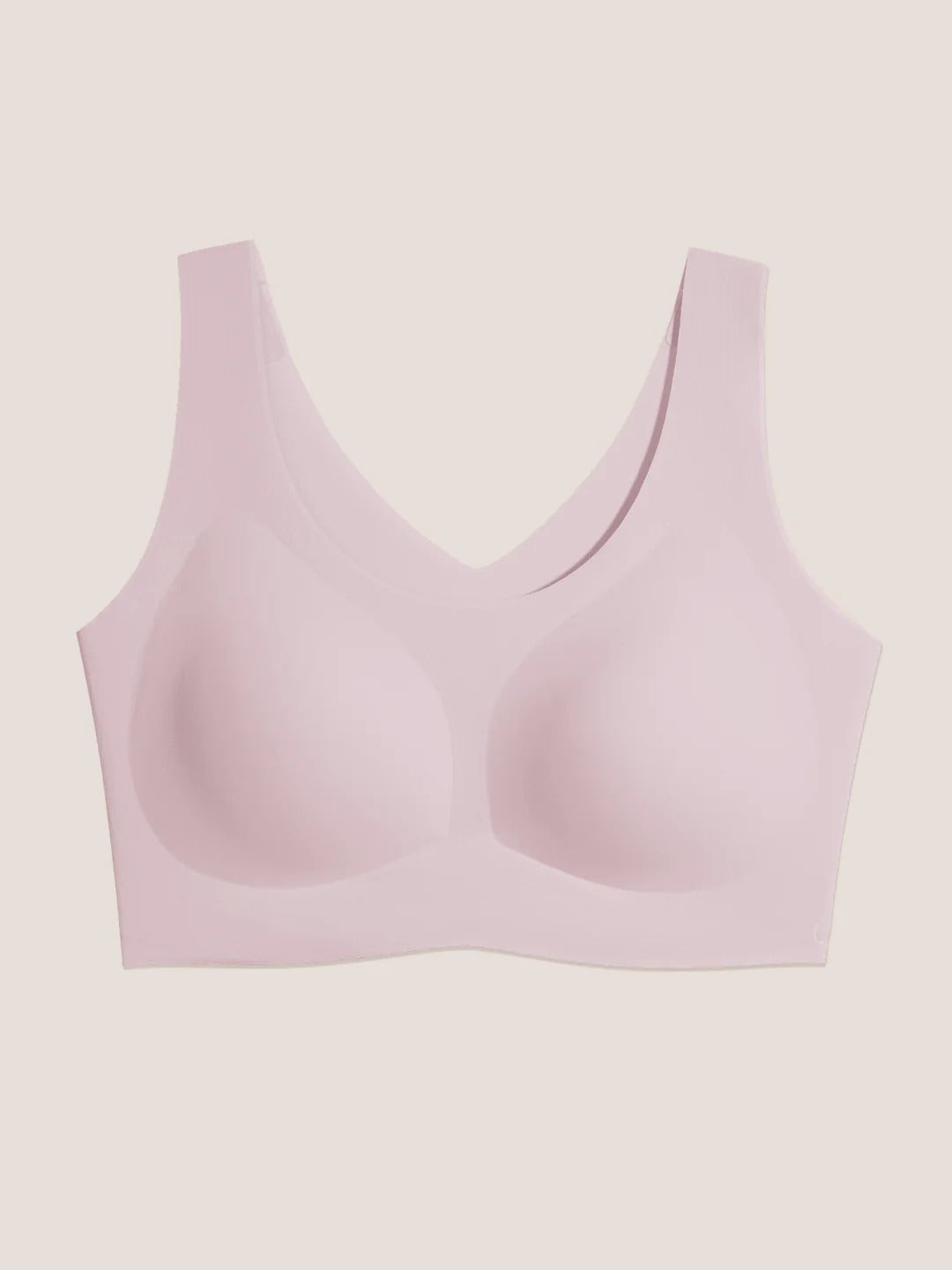 Seamless Pull-On Bralette – Full Coverage, Wide Straps, Smart Stretch Fabric