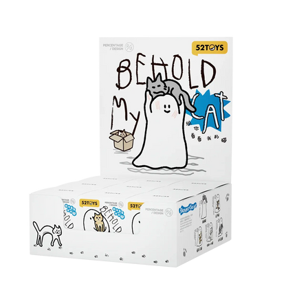 Kawaii Cat Blind Box Ceramic Figurine – 9-Piece Collectible Set, No Duplicates