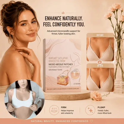 Microneedle Bust Care Patches – Firming & Hydrating Skin Support
