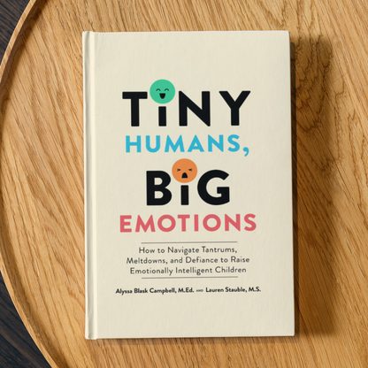 Tiny Humans Big Emotions Parenting Book: Navigate Tantrums Meltdowns and Defiance
