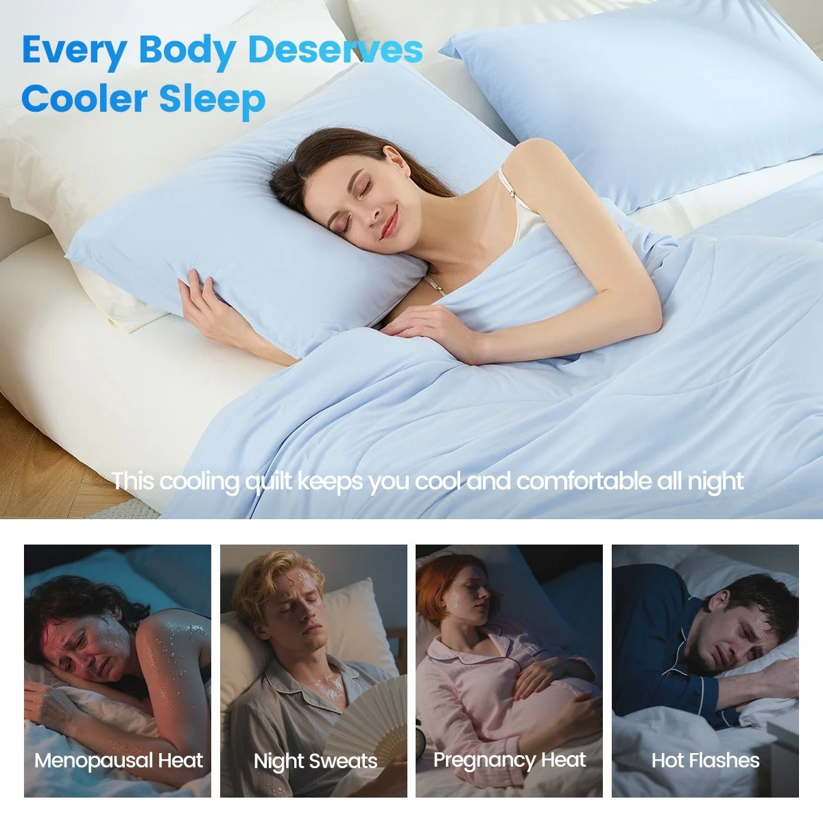 💤Reversible Cooling Blanket