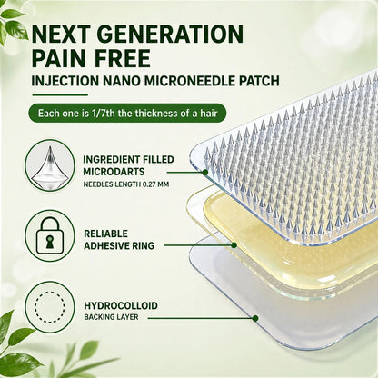 Berberine 10-in-1 Micro-Tip Wellness Patch – Advanced Transdermal Support